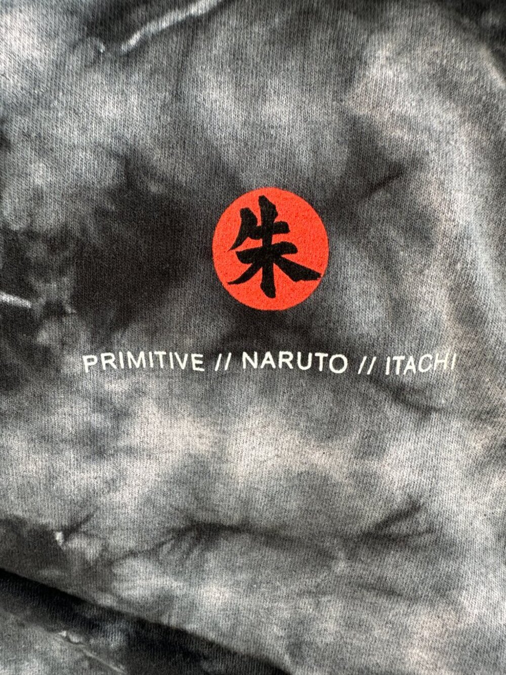 Primitive Skateboarding Naruto Itachi Boy's Blue Tye Dye T Shirt Large - Picture 2 of 4